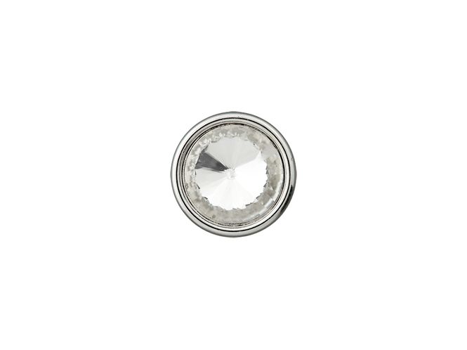 Hovedbilde Strassknapp polyester øyeknapp transparent 10 mm