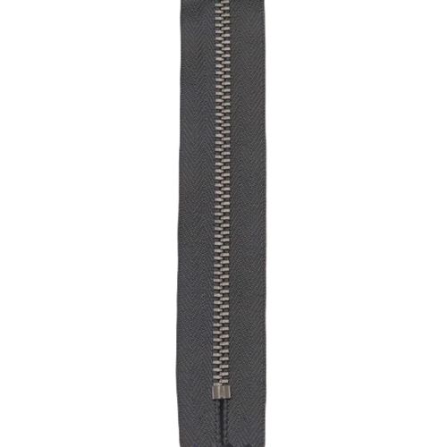 Prym ikke delbar aluminium 4 mm grå 20 cm
