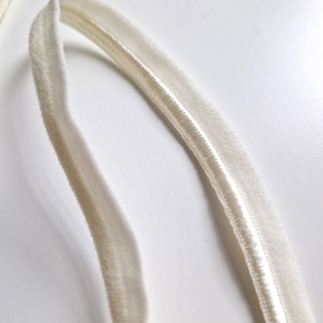 Hovedbilde Elastisk bisebånd brudehvit