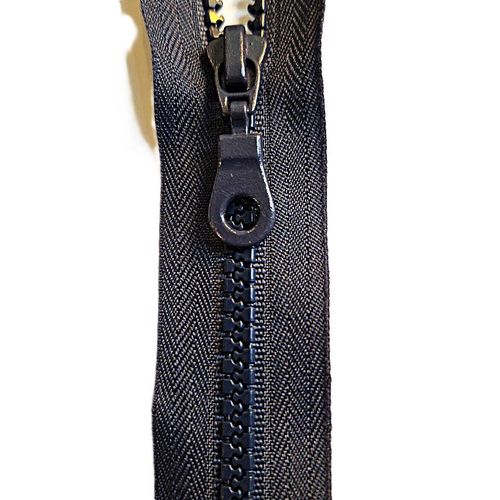 Delbar glidelås 6 mm Nylon GT 2-veis marine blå 100 cm