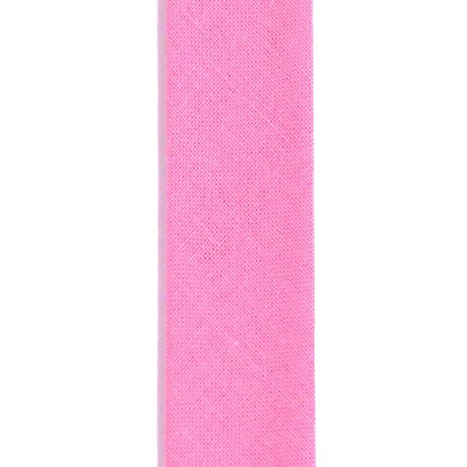 Hovedbilde Skråbånd bomull 20 mm farge 1026 rosa