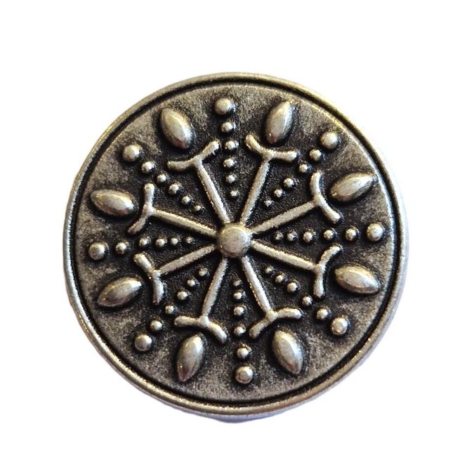Hovedbilde Tinnknapp øye Viking 19 mm