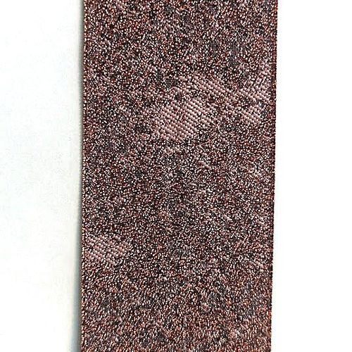 Lamébånd lurexbånd 38 mm rosa rust