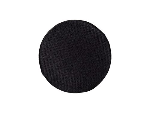 Satinknapp smoking sort 15 mm