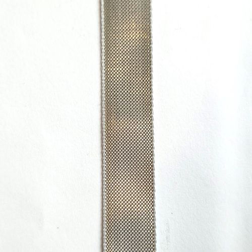 Sølvbånd metallic 15 mm