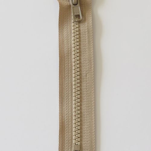 Ikke delbar glidelås VISLON  beige 40 cm