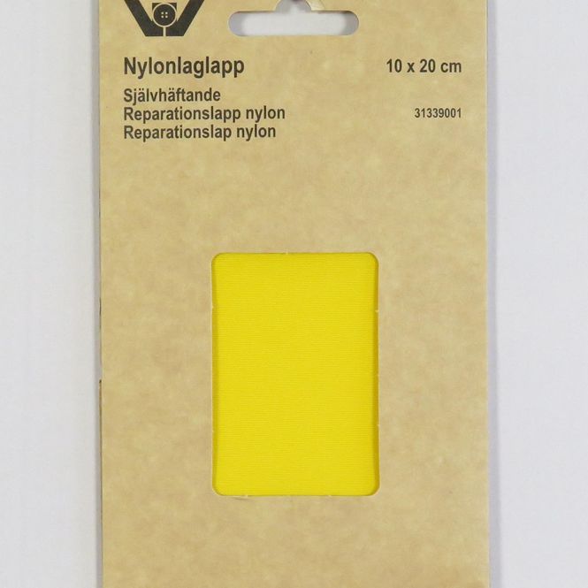 Hovedbilde Selvklebende reparasjonslapp 10x20 cm gul
